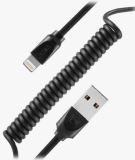 Кабель "Remax RC-117i" Apple-USB длина 1м 2,4А черный