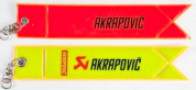 Светоотражающий брелок BSM 011 "Акропович" двухцветный 3*15 см