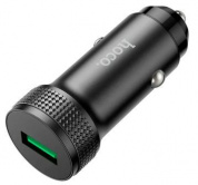 Зарядное устройство "Hoco Z49A" USB 18W QC3.0 черный
