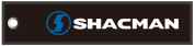 Тканевый брелок Shacman BMV 047 с вышивкой