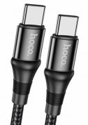 Кабель "Hoco X50TTB" TC-TC нейлоновый 100W 1м черный