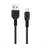 Кабель Hoco X20 micro USB черный 100 см