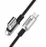 Кабель Hoco U17 USB-micro 2.4A 120см черный