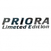 Наклейка малая Приора Лимитед PKTA 119 серебро