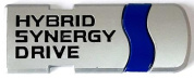 Шильдик Hybrid Synergy Drive SHK 080 металлический 83*32 мм