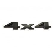 Шильдик 4X4 № 2 черный SHK 032-02B металл 140*20 мм