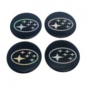 Силиконовые наклейки на диски Subaru NND 022 голографические 4 шт