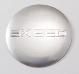 Колпачки на ступицу Exeed серебро NZDK 100-01 пластик металл 4 шт