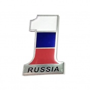 Шильдик Харлей №1 Россия SHK 018-01 металлический 80*120 мм