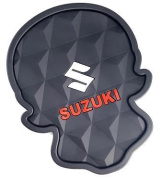 Коврик KPCH 106 противоскользящий в форме черепа "Suzuki" с маленькими бортиками рельефная поверхность