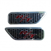 Шильдик SHK 077 "RT" металл 120*40 мм комплект 2 шт.