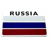 Шильдик Флаг РФ SHK 015 металлический 80*50 мм