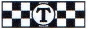 Комплект магнит Молдинг Такси TMA 6616 белый 2 полосы