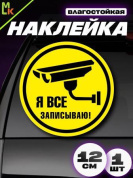 Виниловая наклейка Я все записываю VRC 440-4