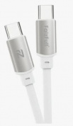 Кабель FaizFull FR78 60W TC-TC длина 1м белый силикон