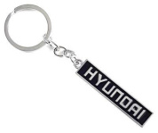 Брелок "Hyundai" черный металл BMD 045