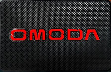 Коврик противоскользящий на приборную панель KPB 110 "Omoda" черный силикон