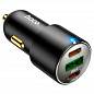ЗУ-прикуриватель "Hoco NZ6" быстрая зарядка QC3.0 Type-C 25W + Type-C 20W + USB 18W