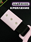Цурикава "КотикP" TSU 020P пластик цвет розовый подвеска черная нейлон