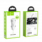 ЗУ-прикуриватель "Hoco Z27A" c одним USB портом и поддержкой быстрой зарядки QC3.0 белый