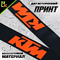 Шнурок для ключей "КТМ мото черный" TTK 065 тканевый