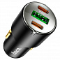 ЗУ-прикуриватель "Hoco NZ6" быстрая зарядка QC3.0 Type-C 25W + Type-C 20W + USB 18W
