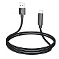 Кабель Hoco U125 USB-IP черный