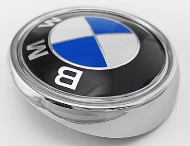 Шильдик SHKP BMW X6-E71 S размер 105*106мм 2 крепления на багажник