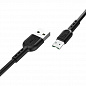 Кабель "Hoco X33 Micro", 4A, особо быстрой зарядки, черный, длина 1M