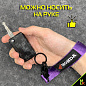 Брелок BTL 017F "Хонда" фиолетовый тканевый с карабином 2,5*16 см
