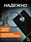 Брелок тканевый BMP 014 "Keep calm and ride on Мото" двусторонний печать кольцо 3*13см