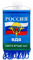 Тканевый вымпел VMP 06445 "ВДВ" двухсторонний бахрома 12*8см