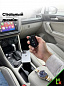 Чехол ключа CHEB024 "Volkswagen" (Golf7 Tiguan Lamando Skoda) черный силикон