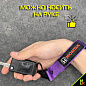 Тканевый брелок с карабином Mashinokom Хонда / Honda BTL 002F фиолетовый