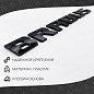 Шильдик автомобильный SHKP Brabus Black черный пластик