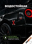 Декоративная силиконовая наклейка "Шнурок" SHS 004 красная комплект 3 шт 87*53мм