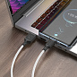 Кабель Hoco X90TW USB-Type-C белый 3A длина 1M
