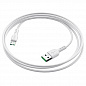 Кабель "Hoco X33W Micro", 4A,особо быстрой зарядки, белый, длина 1M