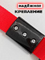 Цурикава "Кольцо №2" TSU 001-01 пластик цвет черный подвеска красная нейлон