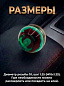 Насадка на рычаг коробки передач RKCH034 "Розочка зеленая" 4,5*5см